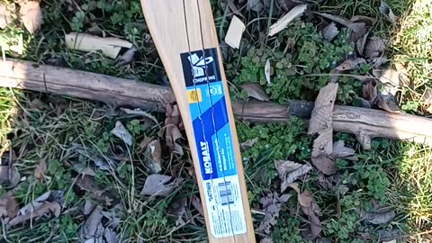 Lowes Home improvement store Kobalt wooden Axe