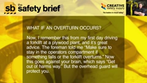 6 Steps To Head Off Forklift Overturns- The Safety Brief