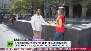 México conmemora 700 años de la fundación de Tenochtitlán, la capital del Imperio mexica