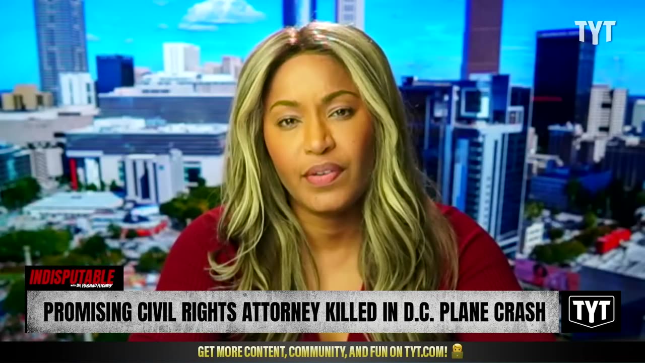 Potomac Plane Crash Claims Life Of Rising Civil Rights Star