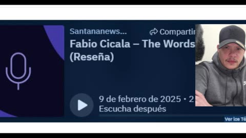 Fabio Cicala – The Words I Didn’t Say (Reseña)