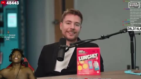 IShowSpeed Reacts to MrBeast's Ronaldo Advice on Livestream