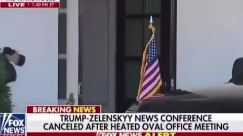 President Trump just kicked Zelensky out of the White House!