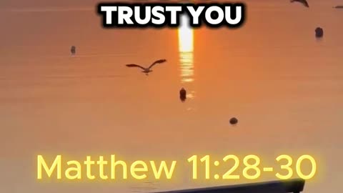 Matthew 11:28-30