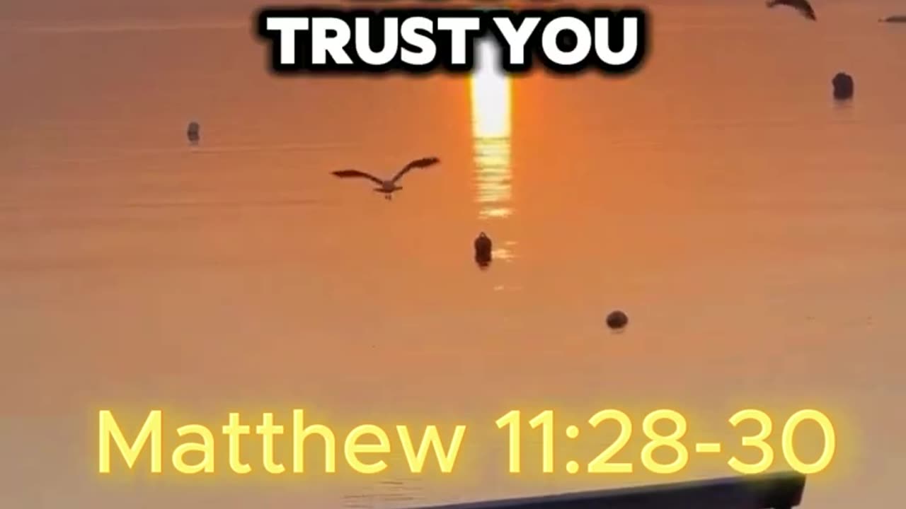 Matthew 11:28-30