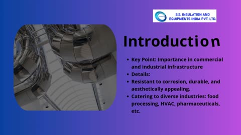 Top Stainless Steel Duct Manufacturers in India & Near Delhi/Noida