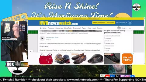 Rise ‘N Shine! It's Marijuana Time! Wake ‘N Bake Show - Ep 111 February 22, 2025