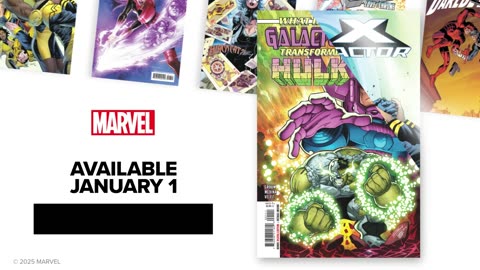 New Marvel Comics Jan 1, 2025