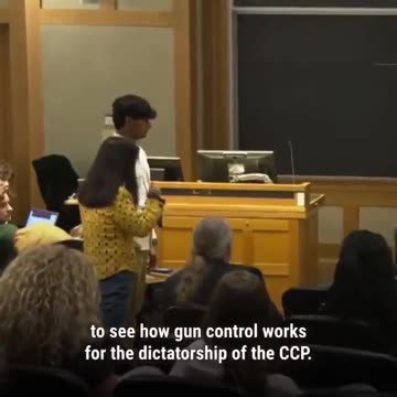 Flashback to Chinese Immigrant Destroying David Hogg on Gun Control