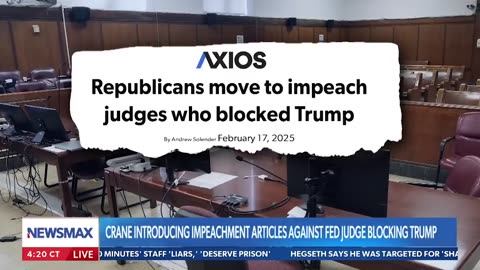 Rep Eli Crane: Activist judges cannot stop the president from executing his Article II powers.