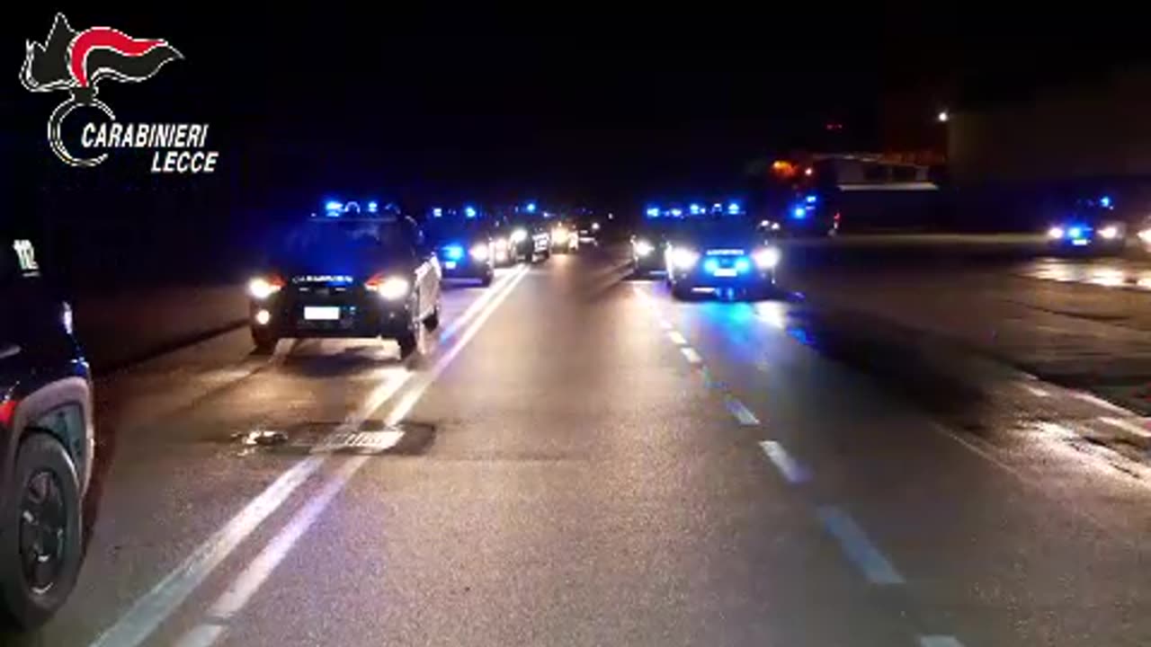 LECCE. CARABINIERI: OPERAZIONE ANTIMAFIA, OLTRE 80 I PROVVEDIMENTI (29.01.25)