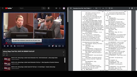 Couples react: Depp vs Heard transcripts of the trial day 16 (part 3)
