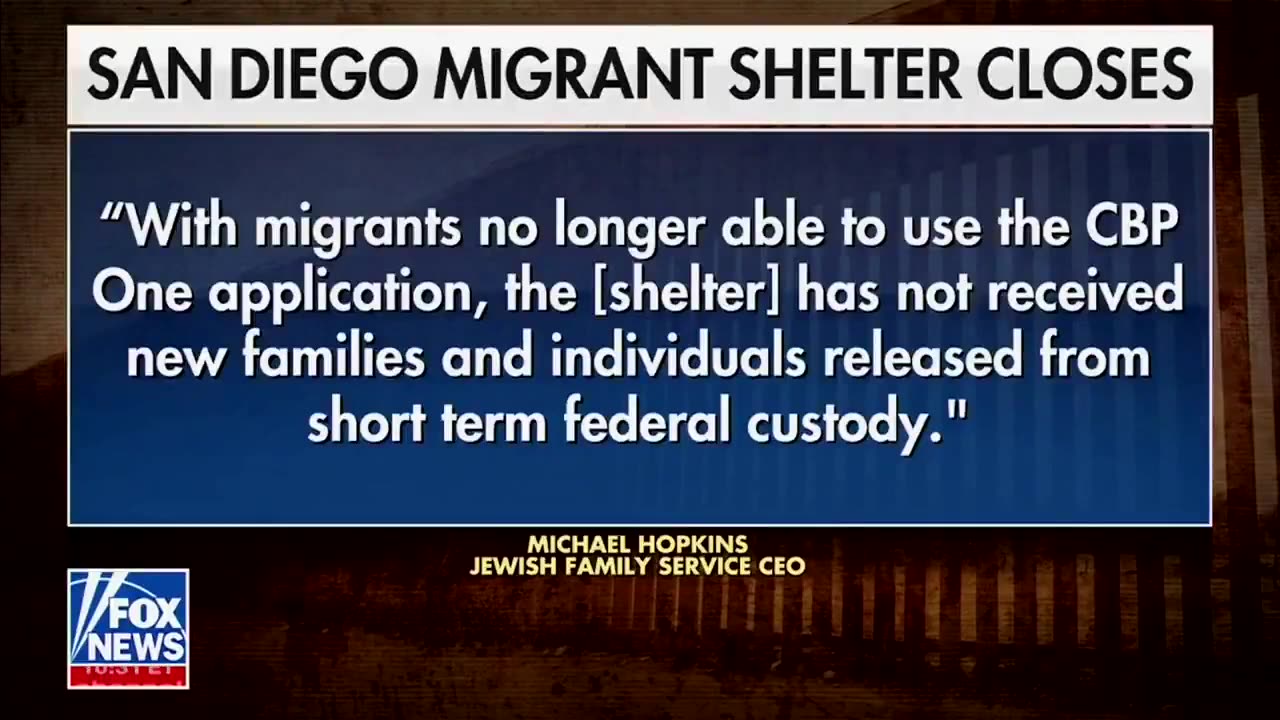 Jewish Family Services NGO is closing their San Diego Shelter! Zero illegals served