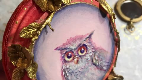 Octopus owl sculpture paintings DIY fun