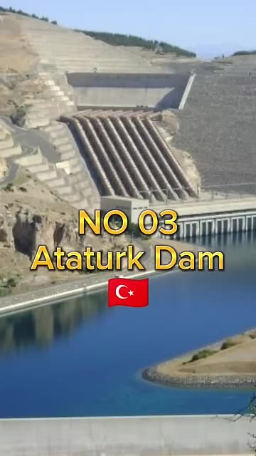 Exploring the Top 5 Largest Dams in the World 😮🫢