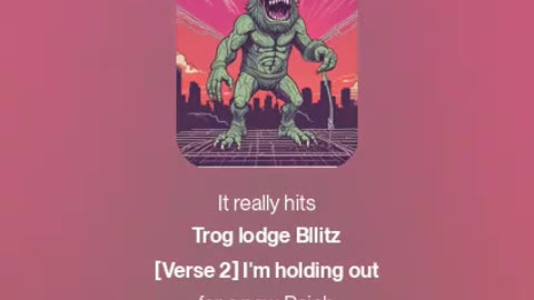 Trog lodge Blitz V1 Punk