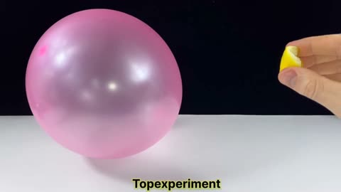 Balloon magic experiment