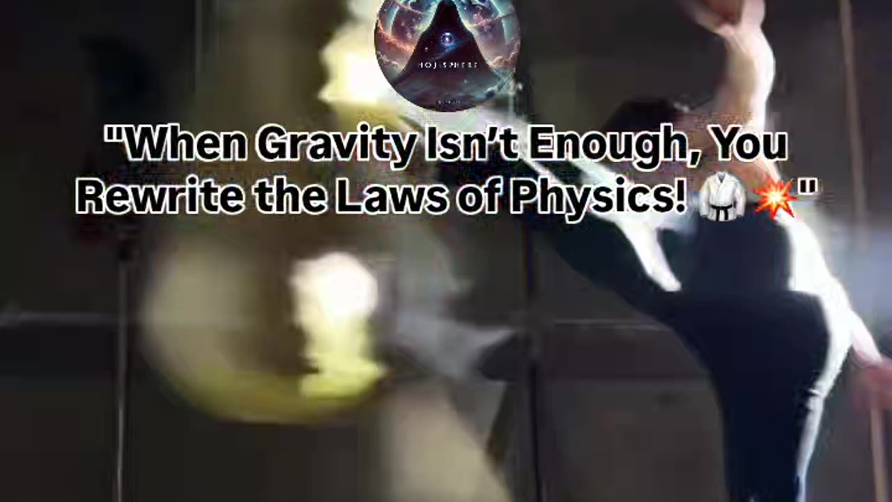 "When Gravity Isn’t Enough, You Rewrite the Laws of Physics! 🥋💥"