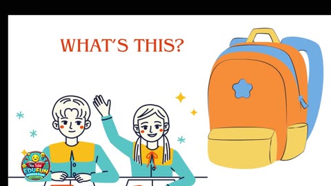 Edufun Stories Kids_ School Supplies Vocabulary for Kids! 📚✏️ #SchoolSupplies #KidsLearning