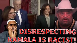 Liberals MELT DOWN Crying RACISM Over Republican Senator's Husband REFUSING To Shake Kamala's Hand!