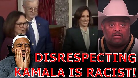 Liberals MELT DOWN Crying RACISM Over Republican Senator's Husband REFUSING To Shake Kamala's Hand!