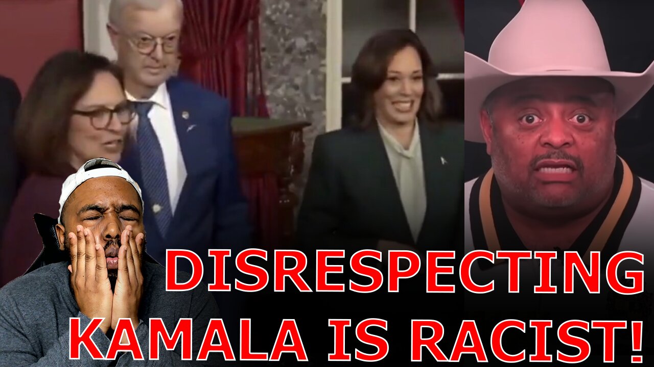 Liberals MELT DOWN Crying RACISM Over Republican Senator's Husband REFUSING To Shake Kamala's Hand!