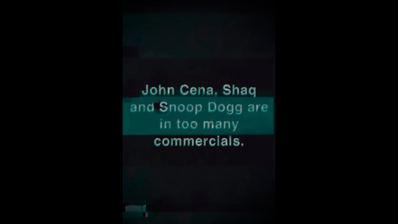 John Cena, Shaq and Snoop Dogg are in too many commercials (One8matic - Hit $tangin)