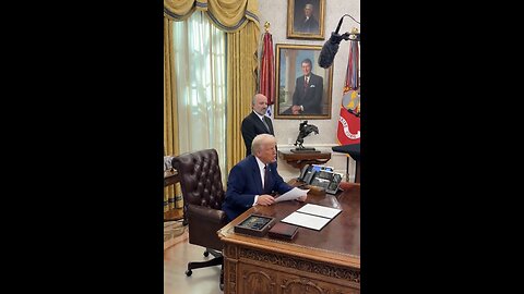 TRUMP❤️🇺🇸🥇🪽DISCUSS RECIPROCAL TARIFFS🤍🇺🇸🏅🪽IN WHITE HOUSE OVAL OFFICE💙🇺🇸🏅🪽🏛️⭐️