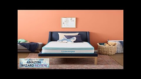 Linenspa 8 Inch Memory Foam and Spring Hybrid Mattress Medium Firm Review