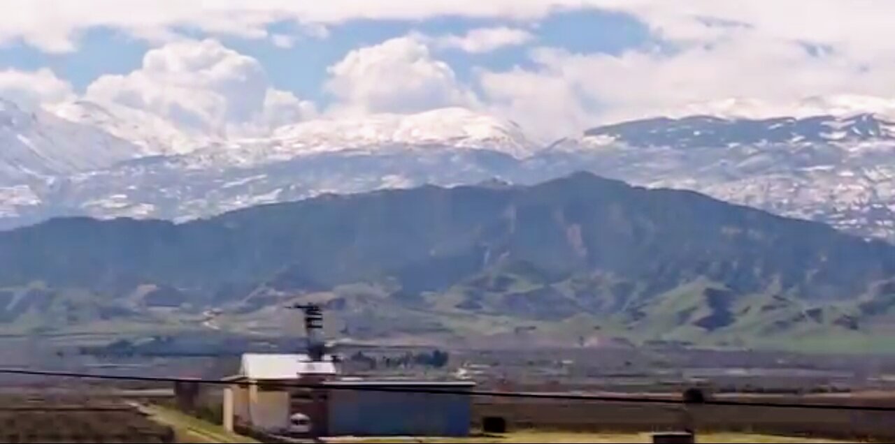 Mirando la Nieve en Turquía 🇹🇷 Desde el Bús Video #1 (Año 2023)