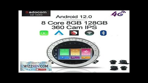 Wireless Carplay DSP 8GB 128GB 7 " Android 12.0 Car Radio Player Review