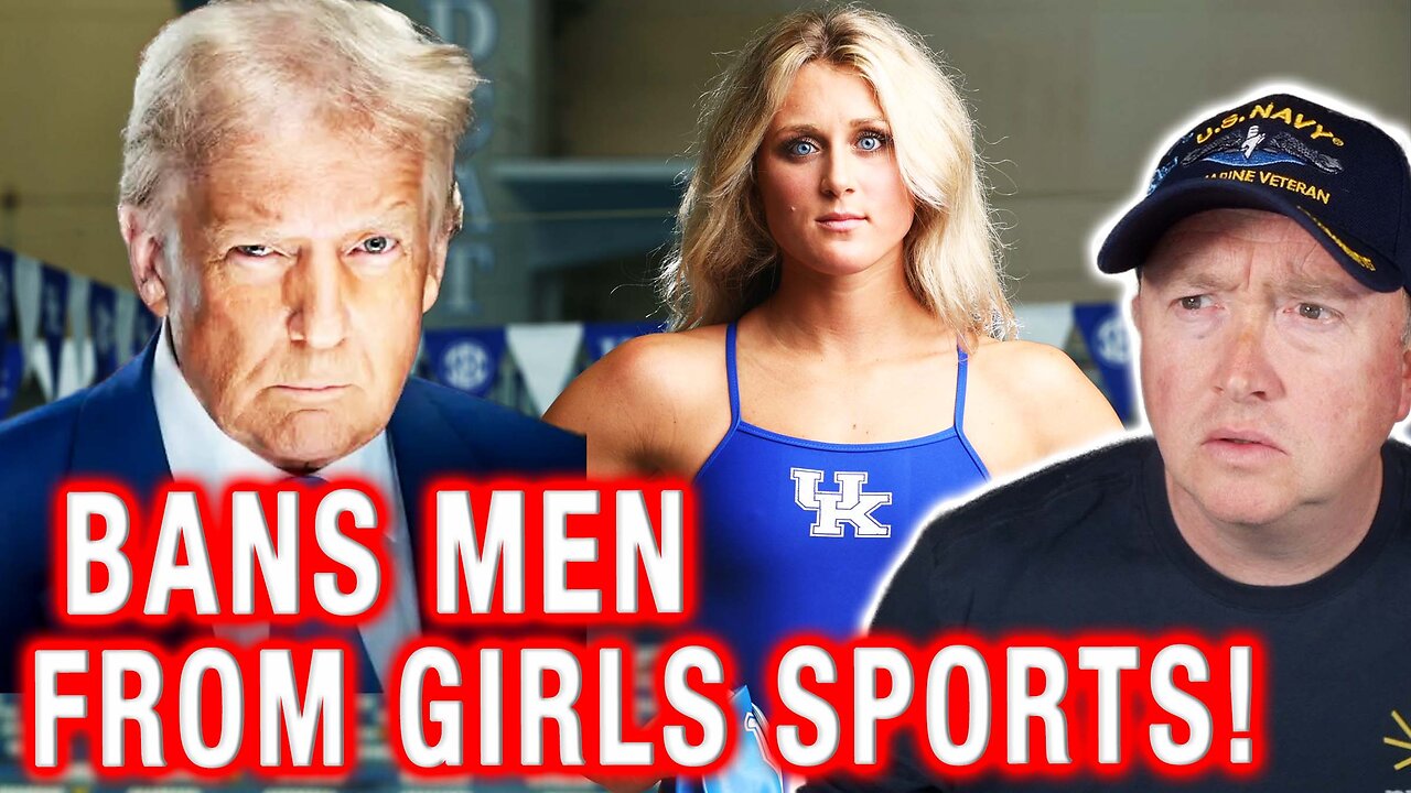 WATCH LIVE: Trump signs executive order banning biological males from women's sports in schools