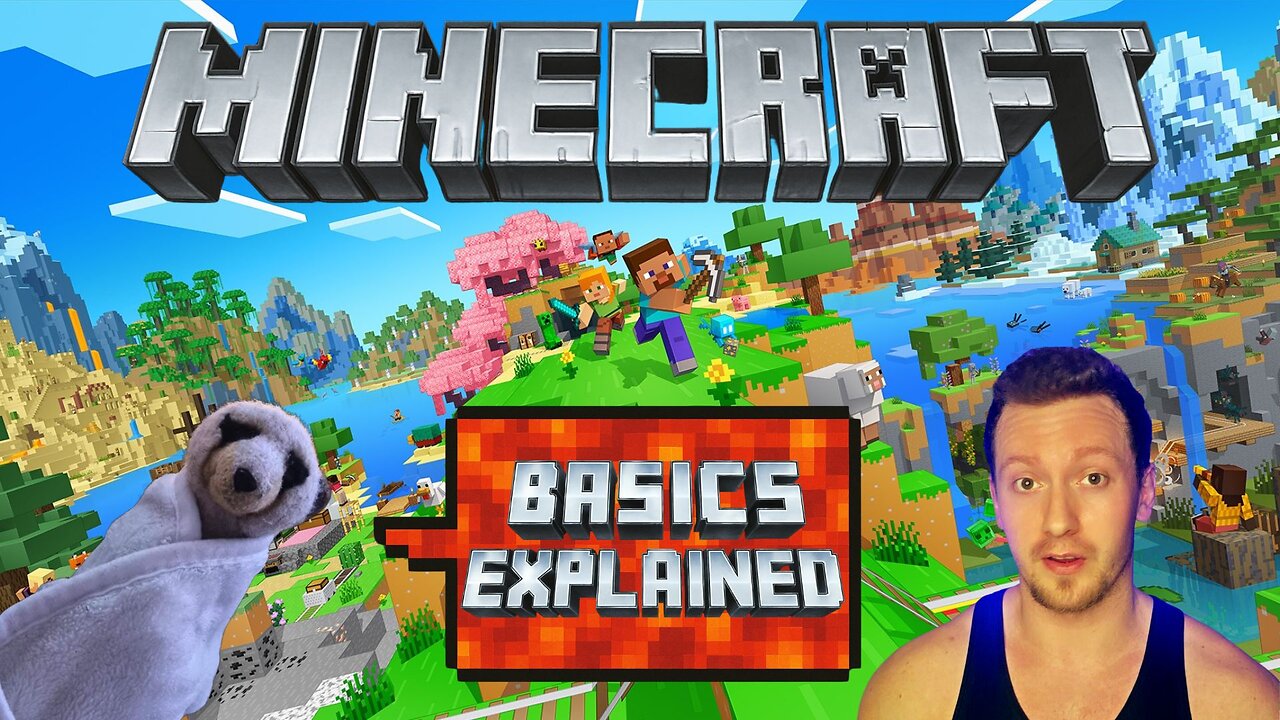 🔴 Minecraft - Basics Explained - DAY 1