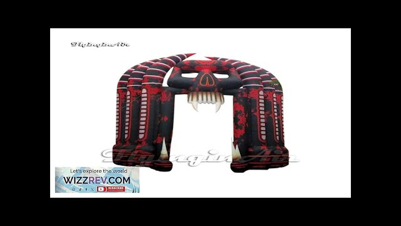 Customized Outdoor Inflatable Skeleton Gate 6m/8m Height Skull Arch Air Blown Devil Review