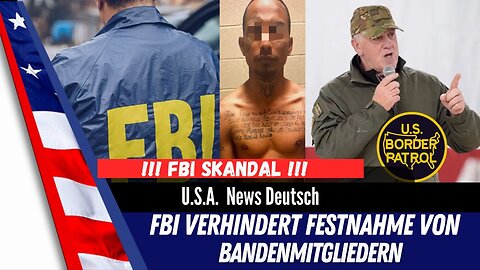 U.S. Justizskandal - Grenzbeauftragter Hohman erhebt schwere Vorwürfe gegen das FBI.