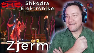 American Reacts to Shkodra Elektronike - Zjerm 🇦🇱 Nat'l Final Performance | Albania Eurovision 2025