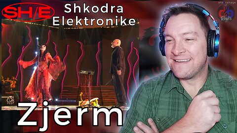 American Reacts to Shkodra Elektronike - Zjerm 🇦🇱 Nat'l Final Performance | Albania Eurovision 2025