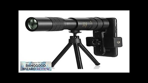 10-300X40 Monocular Telescope HD Zoom Pocket Low Night Vision Powerful Telescope Review