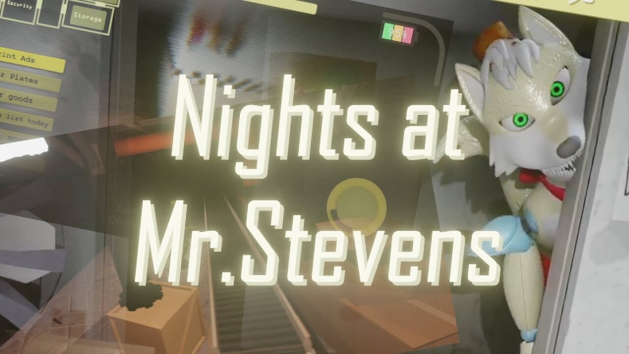 Nights at Mr.Stevens (Version: 1.0.0): Night 1 (fr/en)