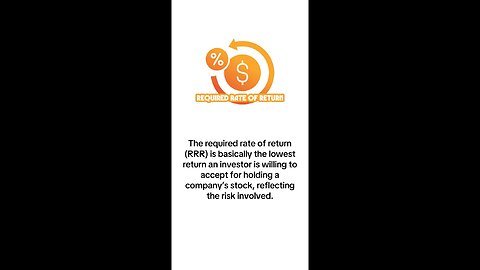 What is Required Rate of Return (RRR)?