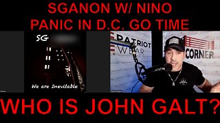 SGANON & NINO: Washington DC In Chaos! Military On High Alert! GO TIME. CLIF HIGH, JUAN O'SAVIN