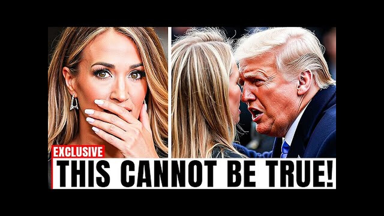 Carrie Underwood REVEALS What Donald Trump Whispered To Her After