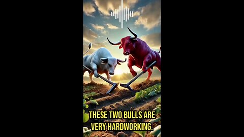 beautiful story of hardworking bulls