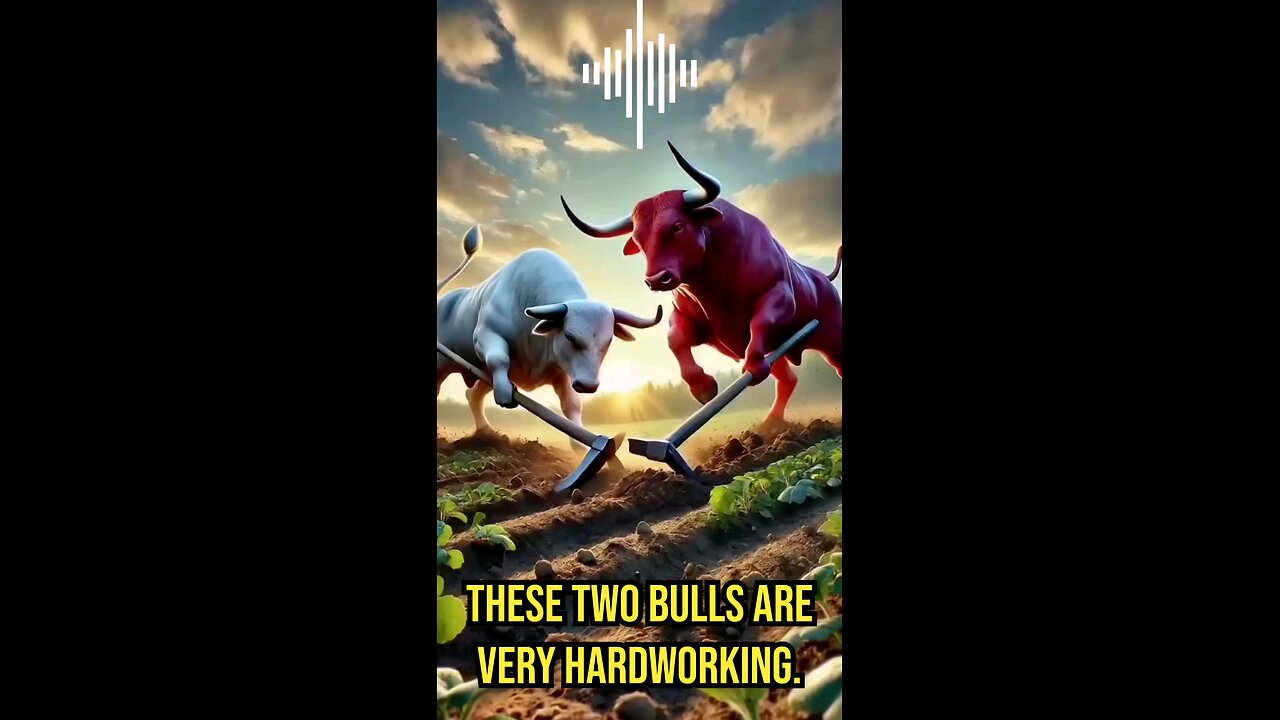 beautiful story of hardworking bulls