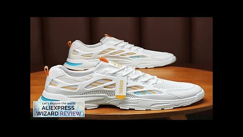 Summer Men Sneakers Trend Breathable Versatile Air-cushion Running Shoes Old Dad's Shoes Review