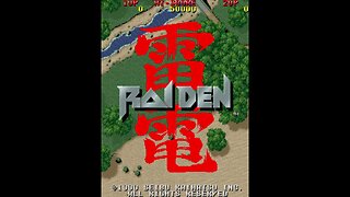 Raiden Arcade Game, Seibu Kaihatsu 1990, Longplay