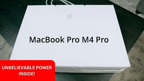 Unboxing the NEW MacBook Pro M4 Pro | The Ultimate Video Editing Machine!