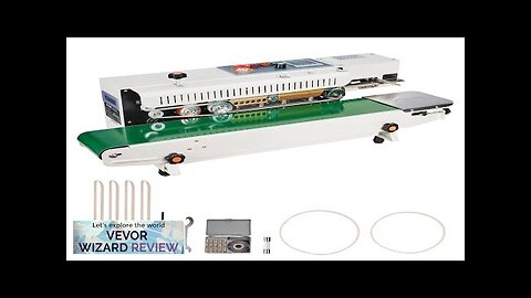 VEVOR Continuous Bag Band Sealing Machine Horizontal Band Sealer with Inflation Review