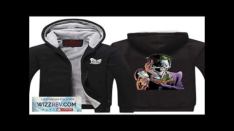 The Joker Insane Villian Cartoon Style Hooded Jacket Review