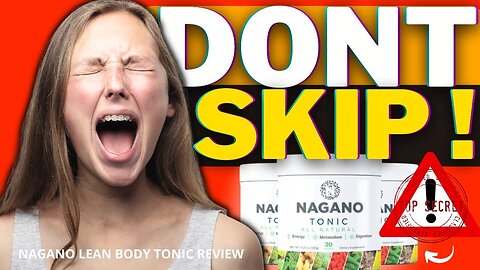 NAGANO LEAN BODY TONIC (✅NEED-TO-KNOW⛔️) NAGANO LEAN BODY TONIC REVIEWS -❌⚠️ NAGANO TONIC REVIEWS